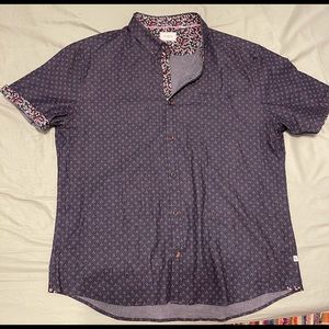 7 Diamonds chambray button down. XL